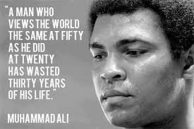 Muhammad Ali Quote: On Wasting Your Life via Relatably.com