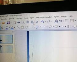 LibreOffice Impress whiteboard