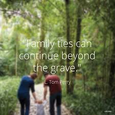 Image result for eternal family temple work lds quote