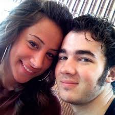 Kevin met his girlfriend, Danielle Deleasa, two years ago in the Bahamas, when his name didn&#39;t sound impressive at all – the band had still a road to go. - Kevin-Jonas-and-Danielle-Deleasa