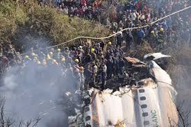 Nepal plane crash with 72 onboard leaves at least 68 dead