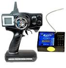 Rc car receiver and transmitter
