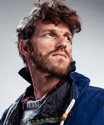 BORN FOR THE ROLE: Chad Moffitt&#39;s resemblance to Sir Edmund Hillary is striking. - 8344288