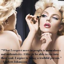 A Scarlett Johansson quote | Words of wisdom by beautiful women ... via Relatably.com