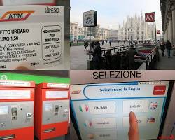 米蘭地鐵（ATM）的圖片