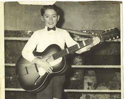 Rory Gallagher as a young man
