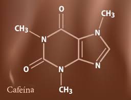 Fórmula estrutural da caféina