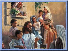 Image result for jesus and little ones