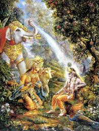 Image result for Images of krishna and govardhan
