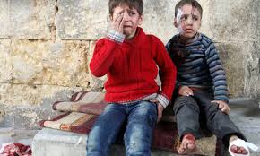 Resultado de imagem para as crianças de Aleppo