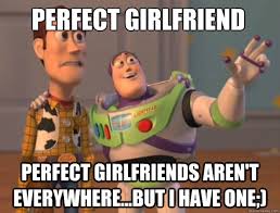 Perfect girlfriend perfect girlfriends aren&#39;t everywhere...but i ... via Relatably.com