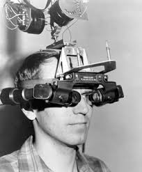 Photo courtesy of Ivan Sutherland. The Head-mounted Display (aka The Sword of Damocles) worn by Donald L. Vickers, one of Ivan E. ... - sutherland-3