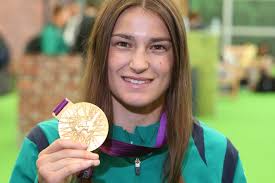 Katie Taylor Olympic Athletes Depart From Heathrow As The London 2012 Olympics Draws To A Close. Source: Getty Images - Katie%2BTaylor%2BOlympic%2BAthletes%2BDepart%2BHeathrow%2BjpLbOstr0v8l