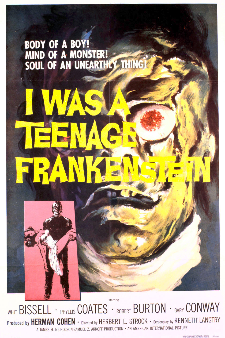 I Was A Teenage Frankenstein