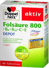 Doppelherz Folsäure 8B-Vitamine Depot Tabletten (Stk)