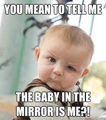 Skeptical Baby | Know Your Meme via Relatably.com