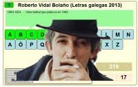 Roberto Vidal Bolaño (Letras Galegas 2013) - imaxe