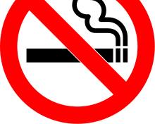 Rambu rambu "merokok dilarang"