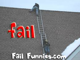 Roof Safety Fail « Fail Funnies via Relatably.com
