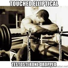 Touched elliptical testosterone dropped - Sad Bodybuilder | Meme ... via Relatably.com