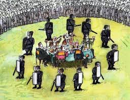 Résultat de recherche d'images pour "caricatures des gouvernement "démocratiques""
