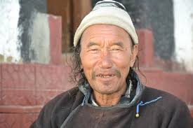 Ladakhi man von Franziska Humm