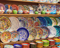 土耳其碗盤的圖片