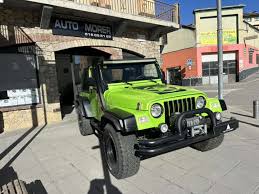 Jeep Wrangler SUV/4x4/Pickup en Verde ocasión en PUIGCERDA ...