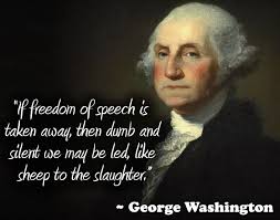 If freedom of speech is taken away, then dumb and silent we may be ... via Relatably.com