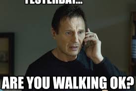 We Trained Legs Yesterday... - I Will Find You meme on Memegen via Relatably.com