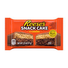REESE'S Milk Chocolate Peanut Butter Snack Cakes, 2.75 oz