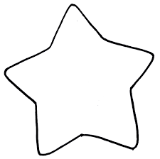 Resultado de imagem para molde estrela