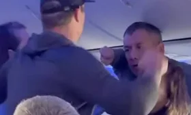 Shocking video shows two men in mid-air brawl aboard Southwest Airlines flight from Oakland to Hawaii