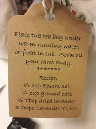 Tub tea. Place in metal tea strainer or reusable tea pouch ...