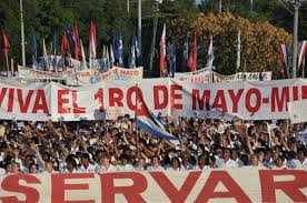 Cubanos desfilarán el 1 de mayo