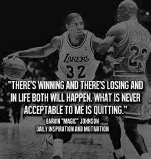 Magic Johnson quote: &quot;There&#39;s winning and there&#39;s losing and in ... via Relatably.com
