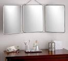 Tri-Fold Wall Hung Mirror - View All Mirrors - Mirrors Home and