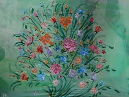 Image result for saree painting images
