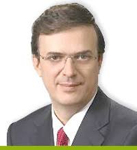 Marcelo Ebrard. Ebrard dropped out of the PRD primary when Andrés Manuel López Obrador won the internal party poll on November 16, 2011. - marcelo-ebrard