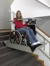 SLIM - servoscala a pedana per scale curve - Montascale per Disabili