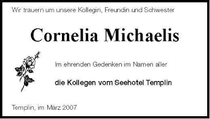 Cornelia Michaelis | Nordkurier Anzeigen - 005703928401