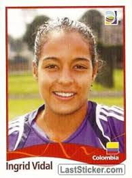 Ingrid Vidal (Colombia). 233. Panini FIFA Women&#39;s World Cup Germany 2011 - 233
