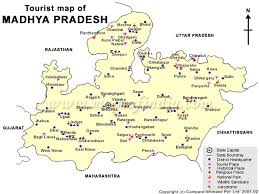 Madhya Pradesh - madhyapradesh-travel-map