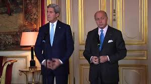 Image result for Fabius and Kerry