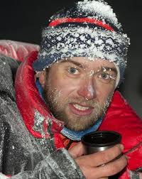 <b>Steffen Graupner</b> bei eisigen Temperaturen auf seiner Expedition auf der <b>...</b> - 0052EF3D_A31284019FD66637A5780127EA8AE9C9