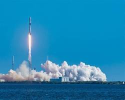 Bildmotiv: SpaceX rocket launch