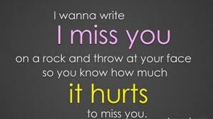 i miss you quotes and it hurts - Tinzie via Relatably.com