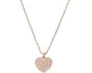 Image of Kate Spade New York Pavé Heart Pendant Necklace