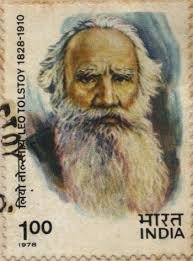 Indian Stamp Honoring Tolstoy Stamp Honoring Leo Tolstoy (1828-1910) - s198