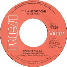 Image result for it's a heartache bonnie tyler 45